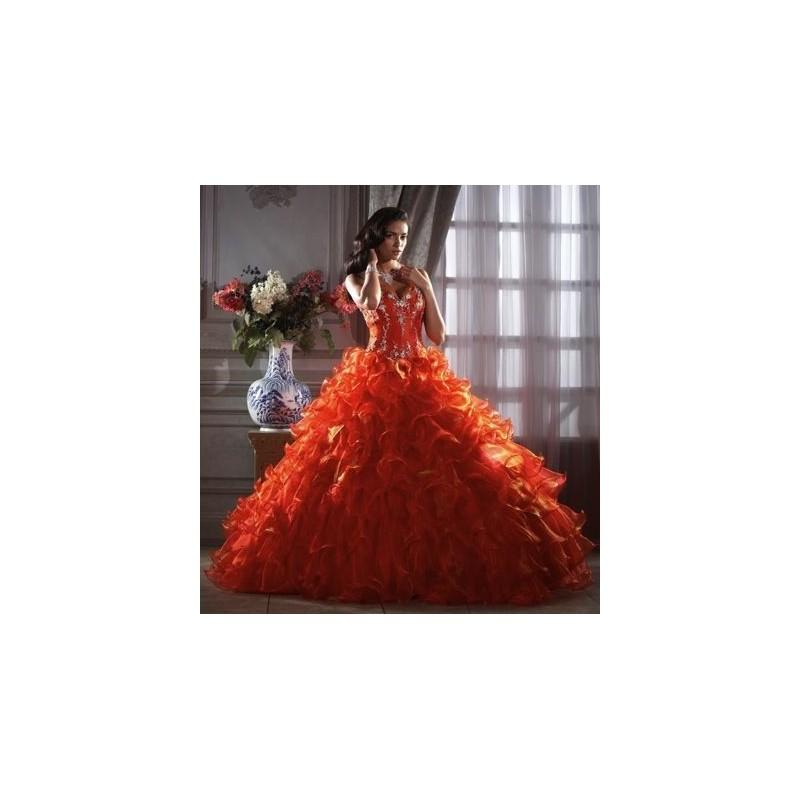 Свадьба - Quinceanera Dress with Organza Ruffle Skirt 26647 by House of Wu - Brand Prom Dresses
