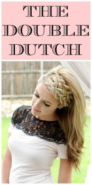 Свадьба - Hair Tutorial: The Double Dutch (Simply Summer Ann)