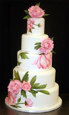 Hochzeit - Gorgeous Spring Wedding Cake