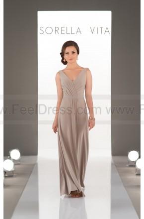 Hochzeit - Sorella Vita Soft Flowing Boho Bridesmaid Dress Style 8862