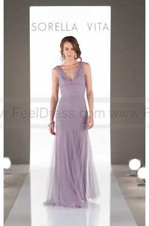 Hochzeit - Sorella Vita Plinging V-Neckline Bridesmaid Dress Style 8860