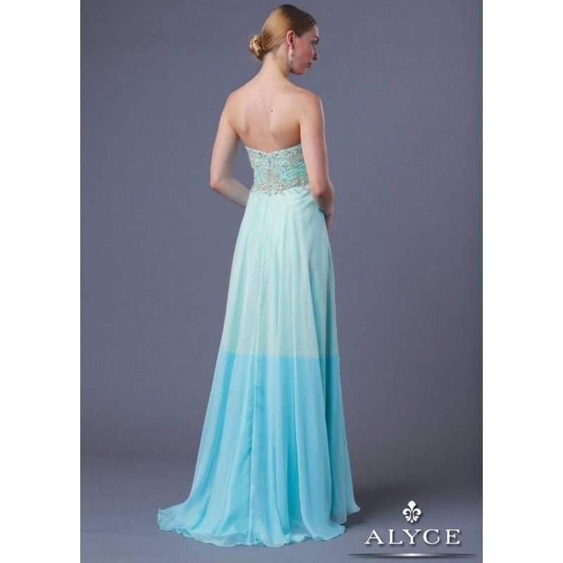 Hochzeit - Alyce 6285 Beaded Chiffon Dress Website Special - 2017 Spring Trends Dresses