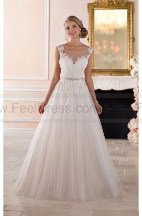 Mariage - Stella York Romantic Ball Gown With Keyhole Back Wedding Dress Style 6349