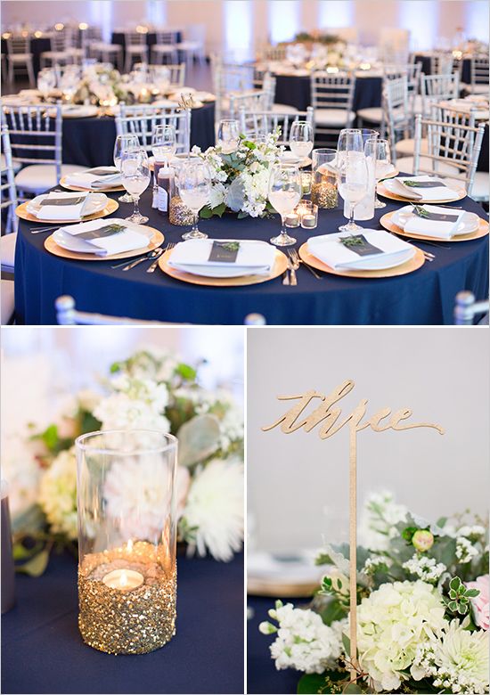 Decor Gold And Navy Wedding 2640313 Weddbook