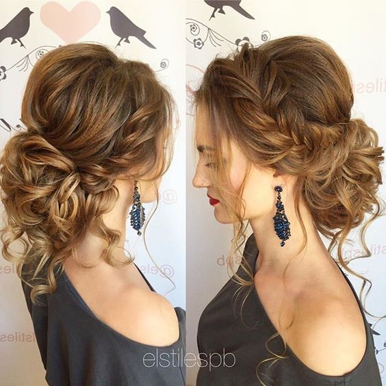Perfectly Imperfect Messy Hair Updos For Girls With Medium