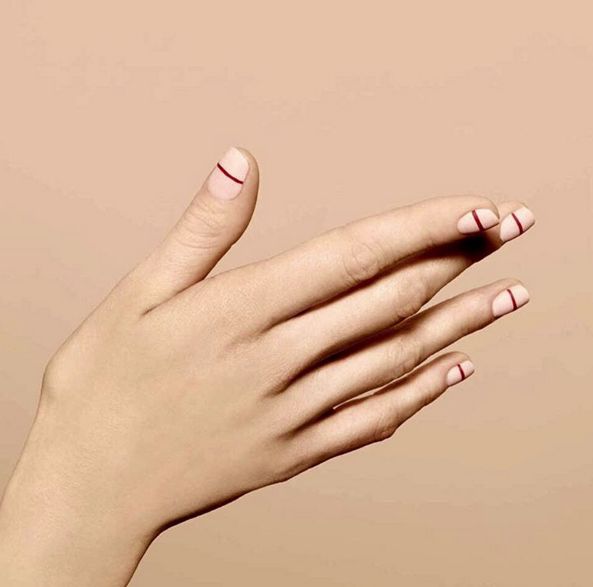 Mariage - 20 Minimalist Nail Art Ideas For The Lazy Cool Girl 