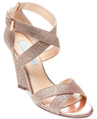Mariage - Blue By Betsey Johnson Cherl Wedge Sandals