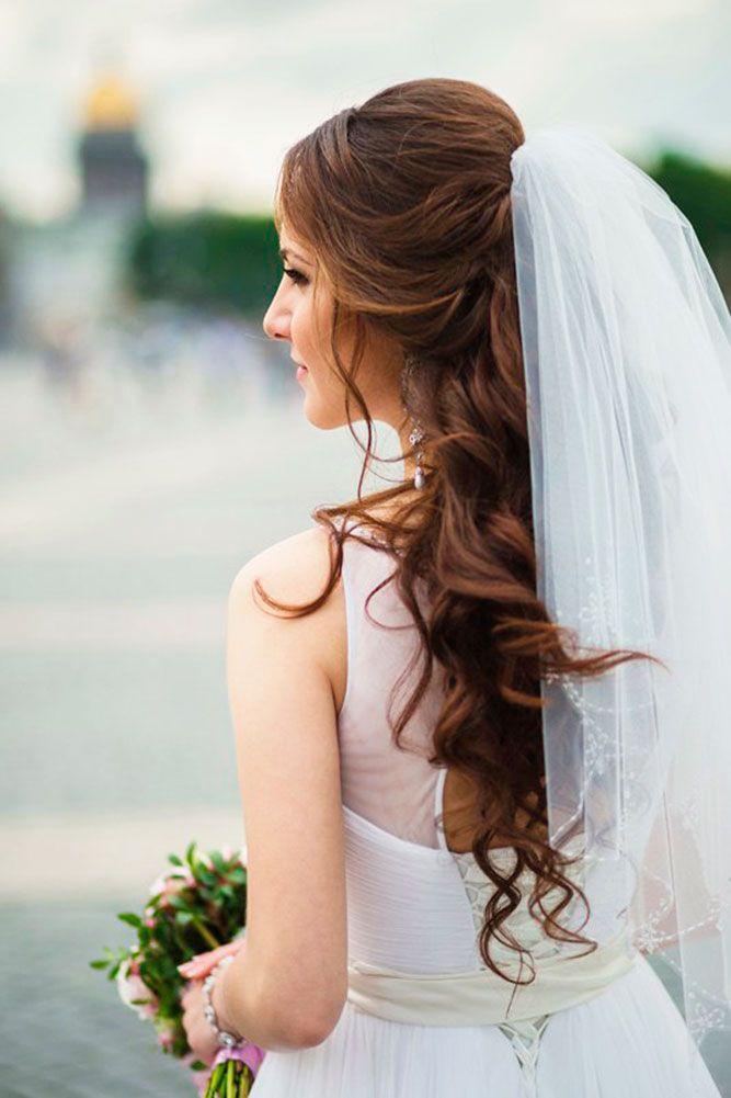 Свадьба - 30 Wedding Hairstyles With Veil