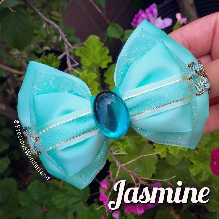 زفاف - Jasmine Inspired Hair Bow