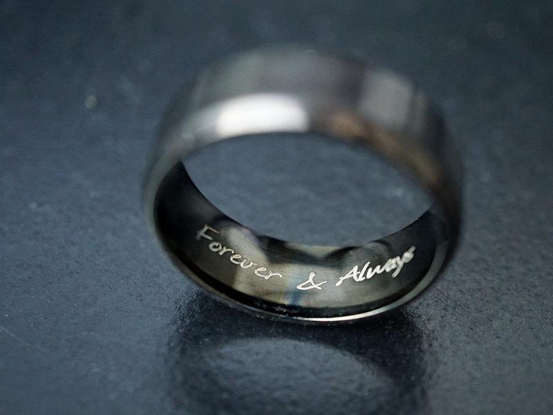 Forever & Always Ring, Friendship Ring, Promise Ring, Inside Engraved