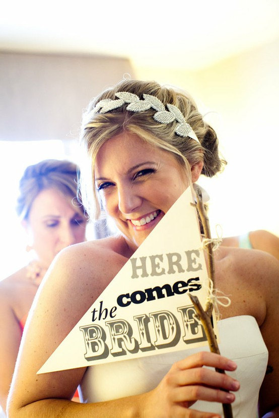 Hochzeit - Bridal headpiece -Art Deco Goddess -Vintage inspired ribbon headband or SASH - As seen on Style me Pretty