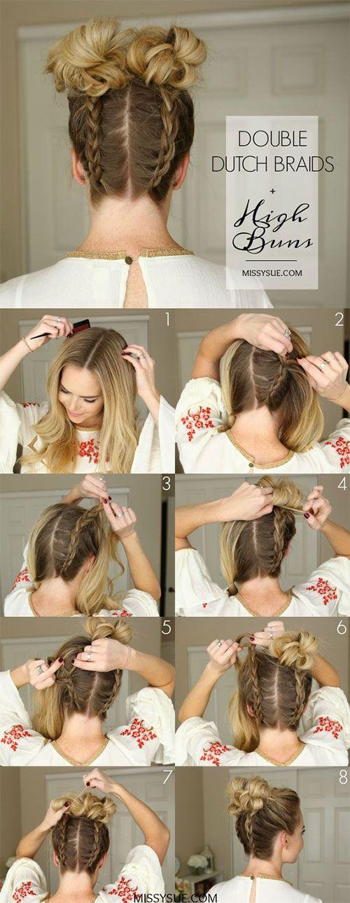 Hochzeit - 12 Easy Hair Hacks, Tips & Tricks To Get Space Buns Like Your Fave Celebs