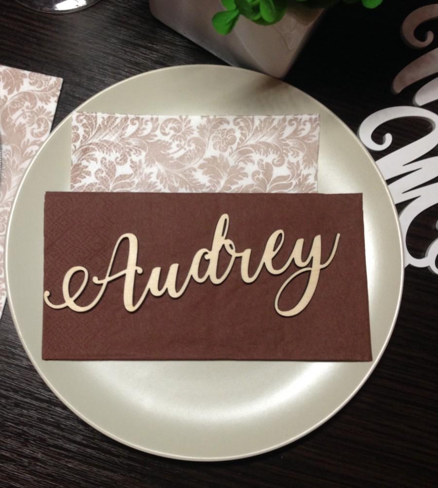personalized table place cards