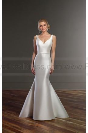 Mariage - Martina Liana Structured Wedding Dress With Double Back Straps Style 844