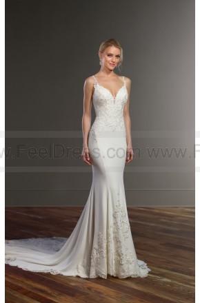 زفاف - Martina Liana Cameo Back Wedding Dress Style 828