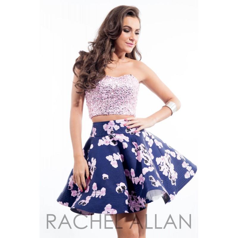 Hochzeit - Navy/Lilac Rachel Allan Homecoming 4106 Rachel ALLAN Homecoming - Rich Your Wedding Day