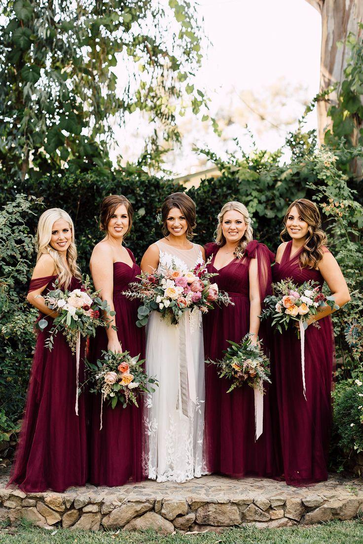 Mariage - A California Garden Wedding With Romantic Florals