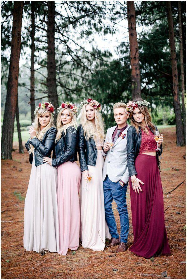Wedding - 19 Bridal Parties Who Rocked Some Unconventional Wedding Attire