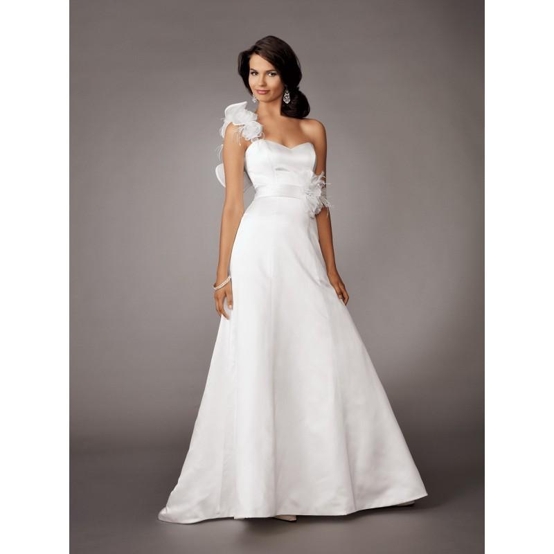 Wedding - Reflections by Jordan M244 Bridal Gown (2013) (RJ13_M244BG) - Crazy Sale Formal Dresses