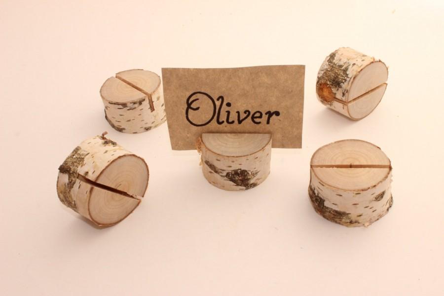 Wedding - Set of 10 place card holders 