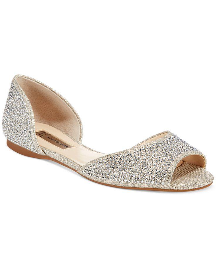 Hochzeit - INC International Concepts Women's Elsah Embellished D'Orsay Flats, Only At Macy's