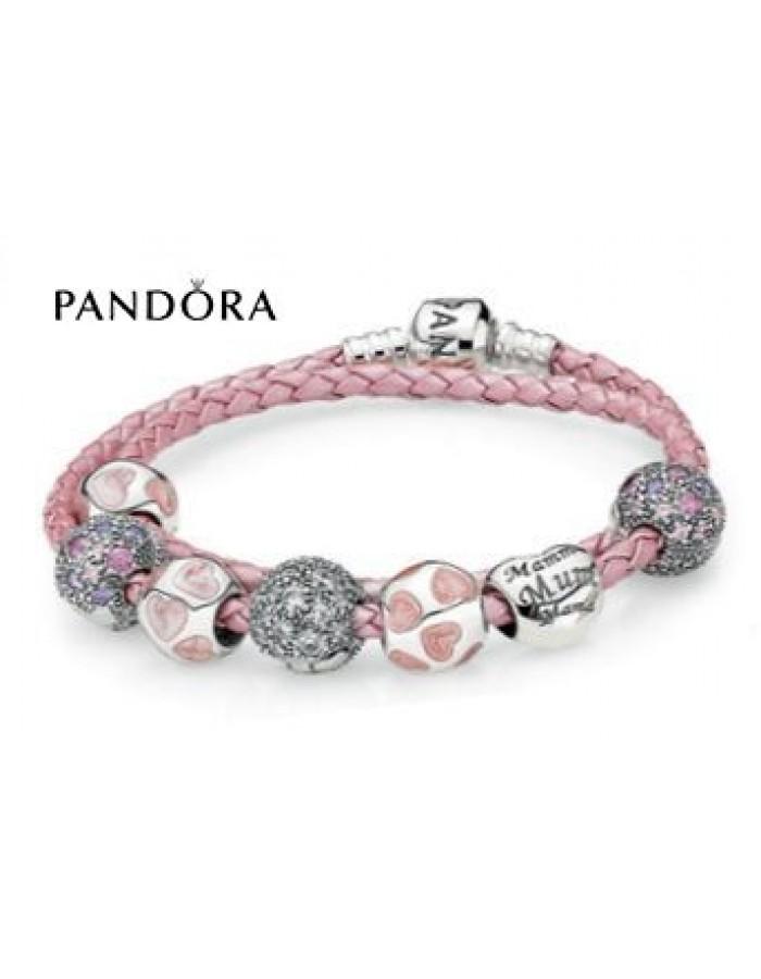 Mariage - Promotion - Bracelets Pandora Prix * Pandora Love You Mom Inspirational Bracelet - Foncez Sur charmspandorasoldes.com