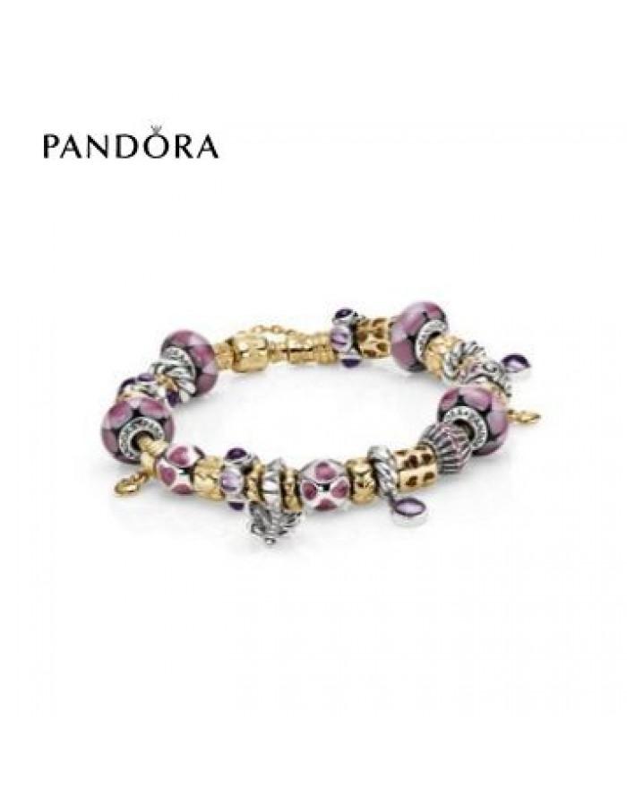 زفاف - bijoux légendaire - Découvrez Bracelets Pandora Prix * Pandora Lovely In Lilac Inspiration Bracelet 