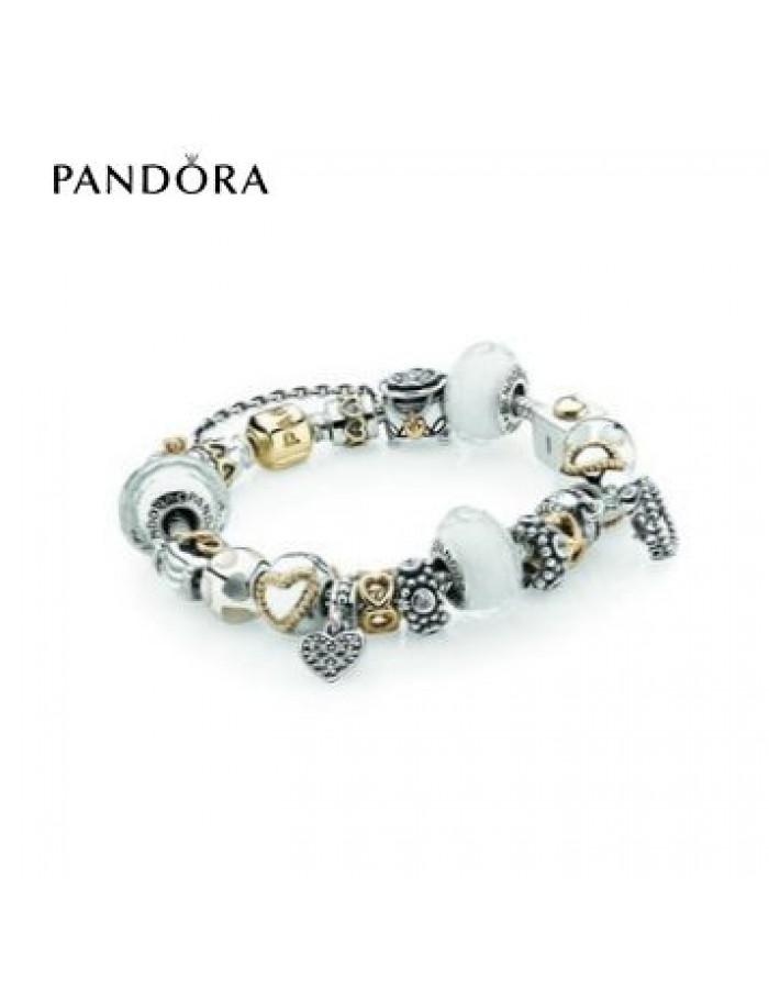 Wedding - Trouvez Bracelets Pandora Prix * Pandora Royal Romance Inspirational Bracelet 