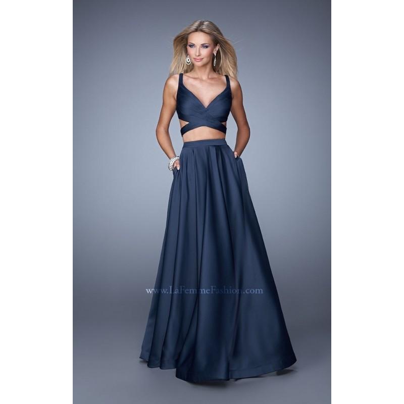Wedding - Crimson La Femme 21178 - 2-piece Chiffon Cut-outs Sexy Dress - Customize Your Prom Dress