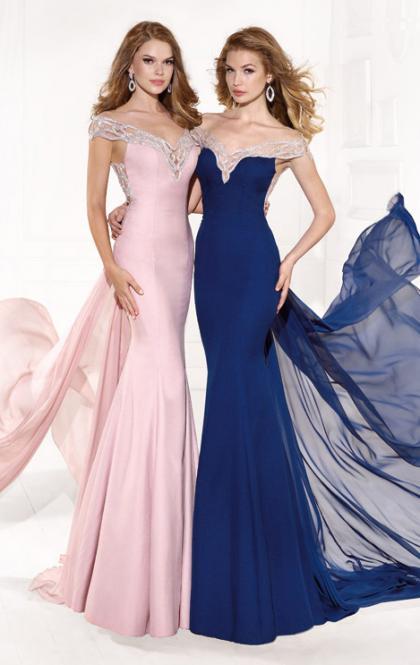 زفاف - Beautiful Long Multicolour Tailor Made Evening Prom Dress (LFNBE0027) cheap online-MarieProm UK