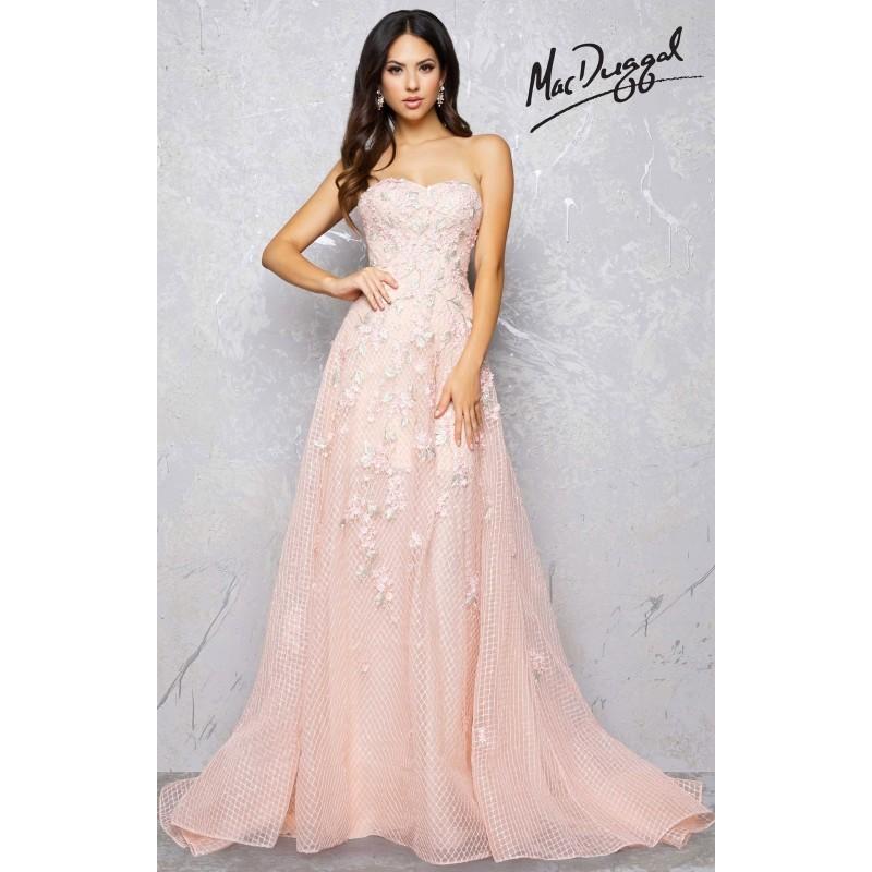 Wedding - Blush Mac Duggal 50410D - Customize Your Prom Dress