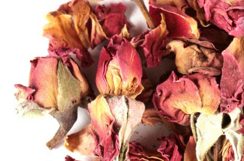 Wedding - Dried Roses - Red Rose Petals and buds for Rose Petal Tea, Wedding Decorations Roses, and crafting. Dried Roses By the Pound
