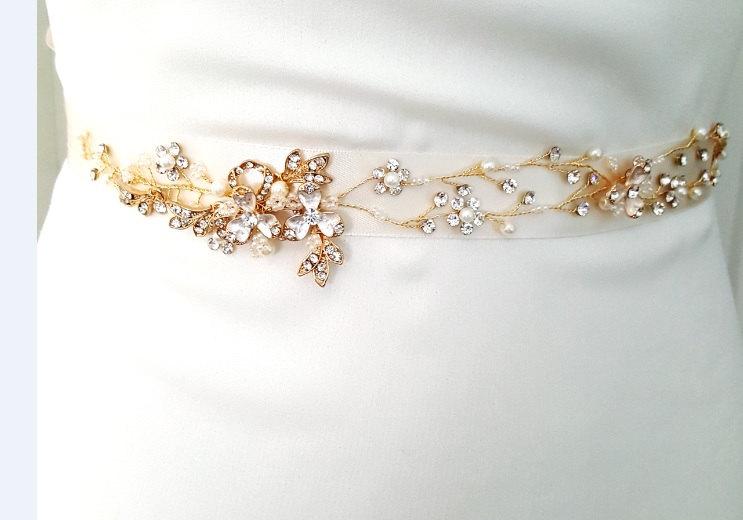 vintage bridal belt