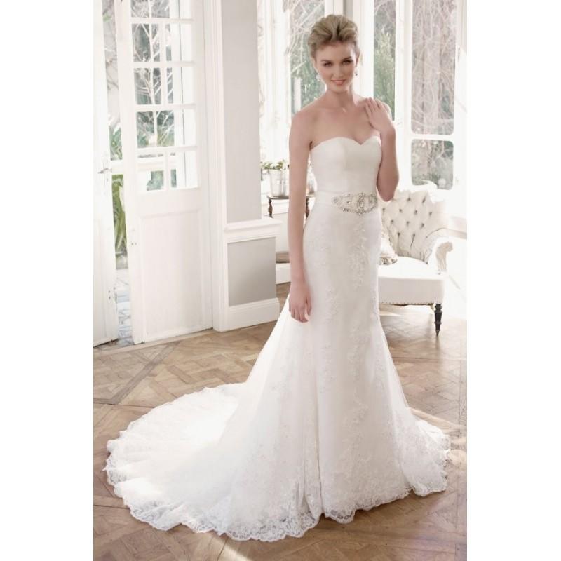 زفاف - Style M1336Z by Mia Solano - Chapel Length A-line LaceTulle Sweetheart Floor length Sleeveless Dress - 2017 Unique Wedding Shop