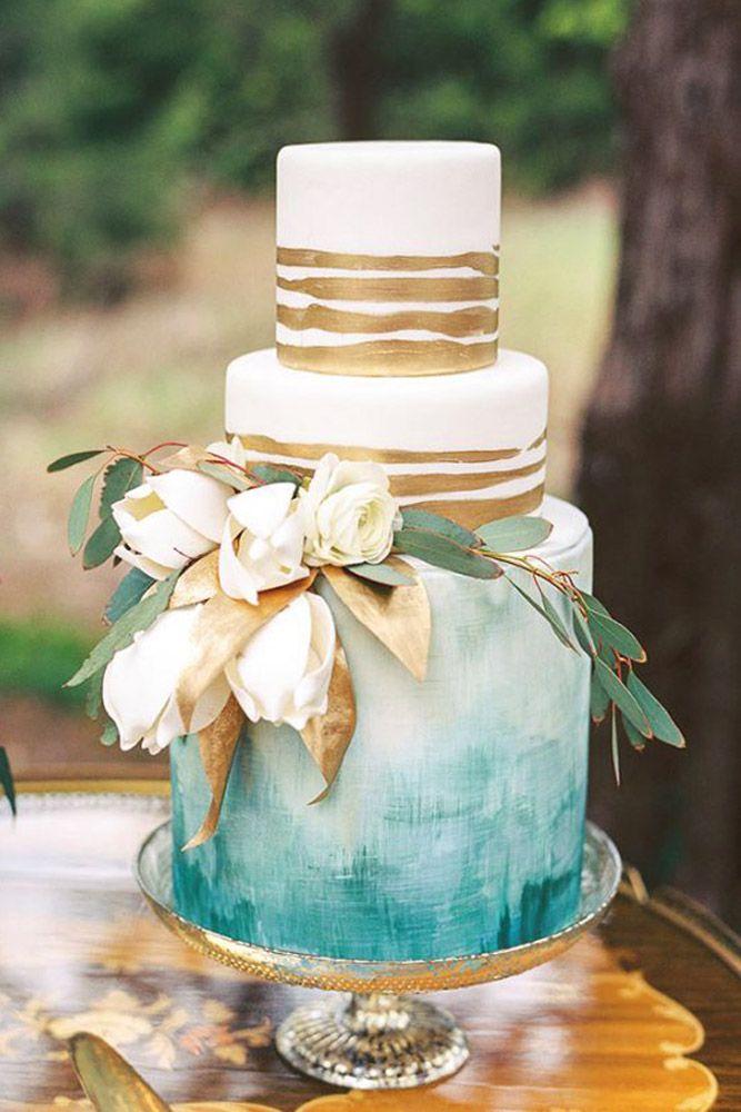 Wedding - 18 Trendy Marble Wedding Cakes
