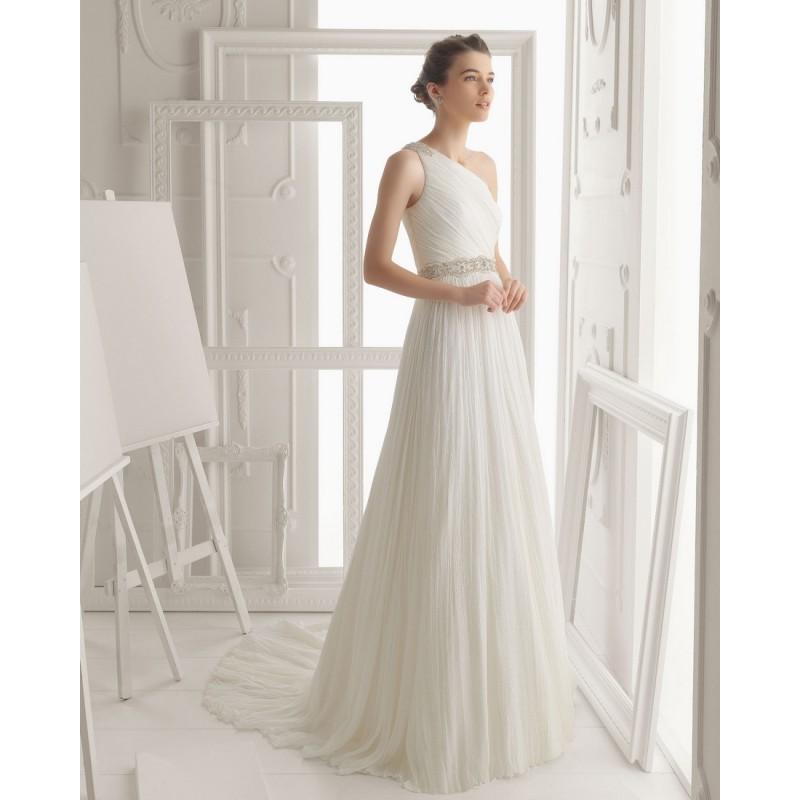 زفاف - Aire Barcelona 115 OceanoBG Bridal Gown (2014) (AB14_115 oceanoBG) - Crazy Sale Formal Dresses