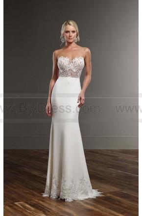 زفاف - Martina Liana illusion Back Wedding Dress Style 775