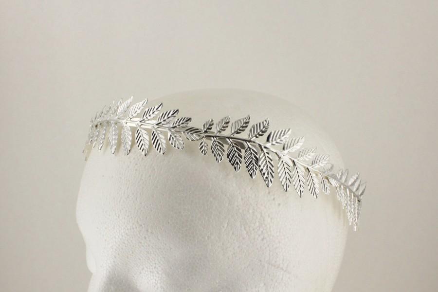 Greek Goddess Headband Costumes//Gold Leaf Branch Hair Band Crown//Bridal Wedding Headpiece