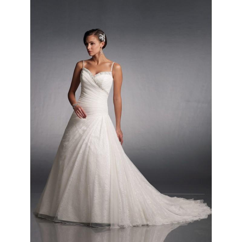 Wedding - Mon Cheri J11012 Bridal Gown (2010) (MC10_J11012BG) - Crazy Sale Formal Dresses