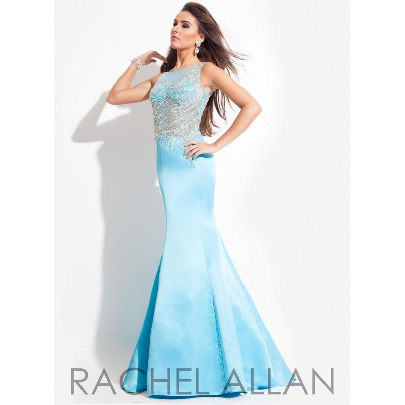 Свадьба - Sailing Blue Rachel Allan Prom 6967  Rachel ALLAN Long Prom - Elegant Evening Dresses