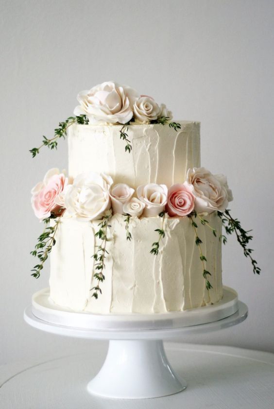 Hochzeit - Floral Wedding Cake