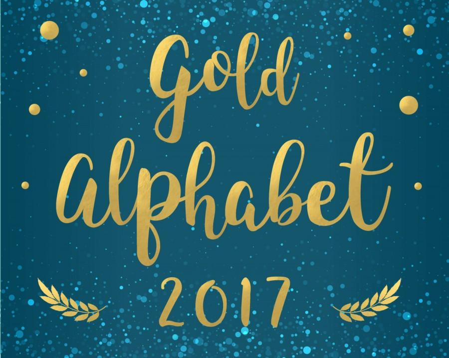 Wedding - Gold foil alphabet letters Numbers Gold alphabet clipart Digital foil alphabet Gold font Gold foil overlays Gold Foil Font clipart PNG