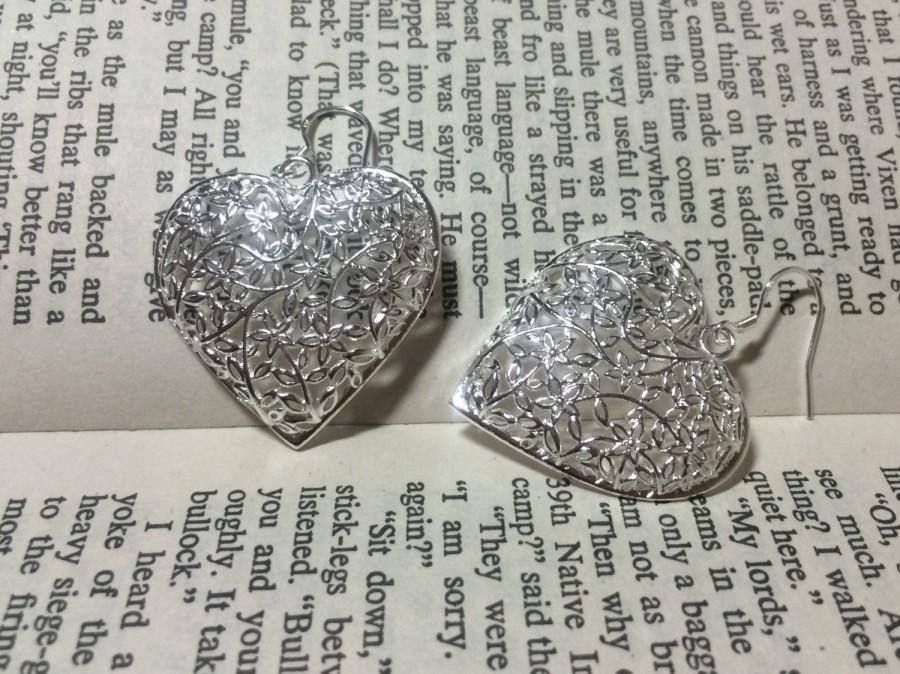 زفاف - Sterling Silver 925 Earrings, Emma's Silver Earrings, Best Gift For You