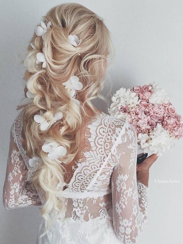Mariage - 65 New Romantic Long Bridal Wedding Hairstyles To Try