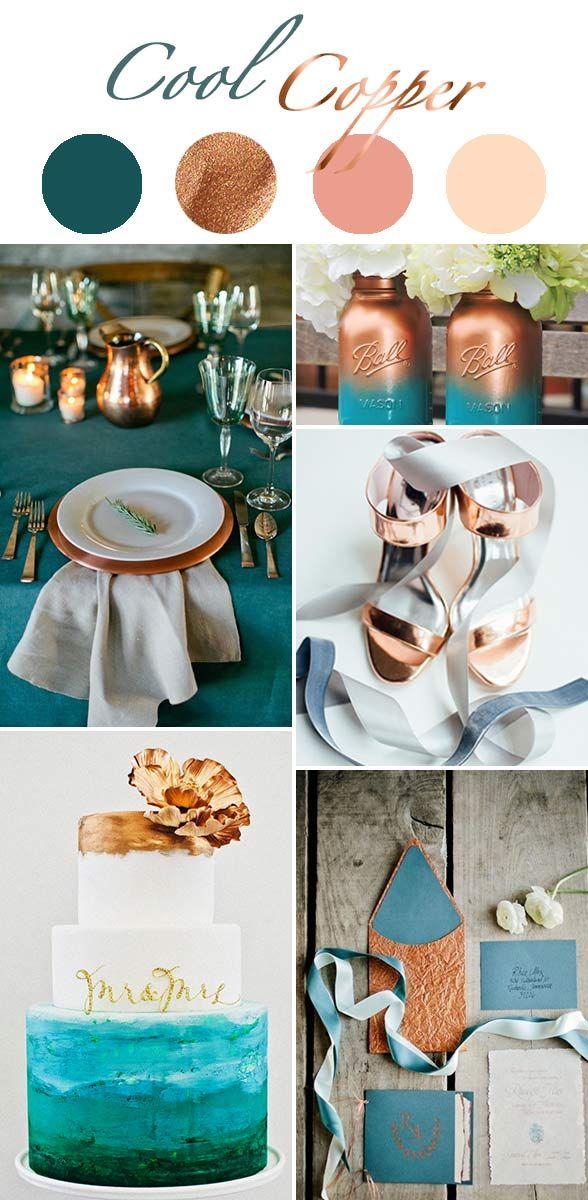 Hochzeit - 5 Winter Wedding Color Schemes So Good They’ll Give You The Chills