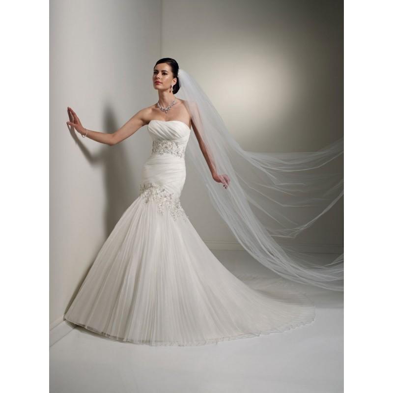 Hochzeit - Y21260 Sophia Tolli Bridal Diane Ivory Size 14 In Stock - HyperDress.com