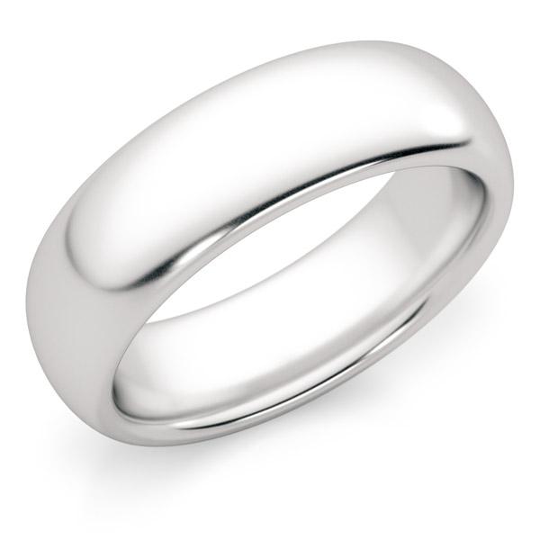 Свадьба - 6mm Comfort Fit Wedding Band Ring