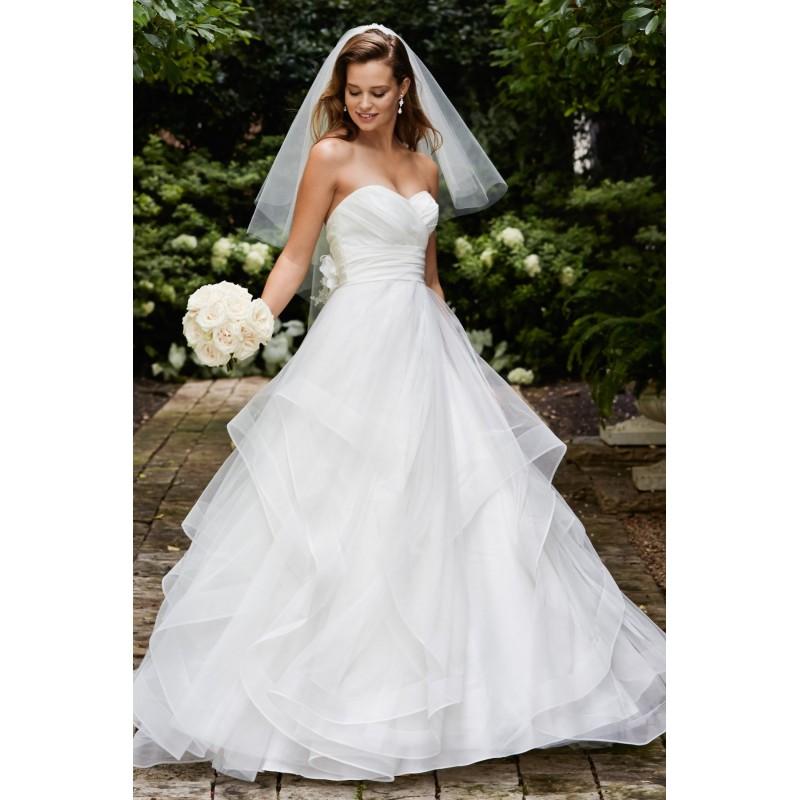زفاف - Wtoo by Watters Selena 14430 Ruffle A-Line Wedding Dress - Crazy Sale Bridal Dresses