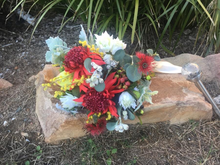 Свадьба - Rustic Native Garden Bridal Wedding Bouquet