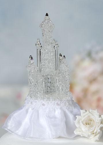 Hochzeit - Cinderella Castle Cake Topper - 100073